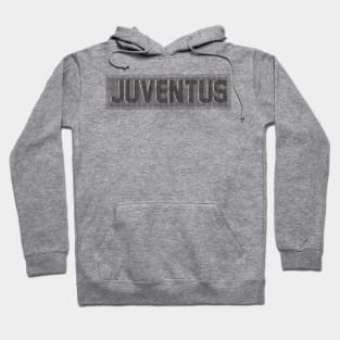 Juventus Black Line Art Hoodie